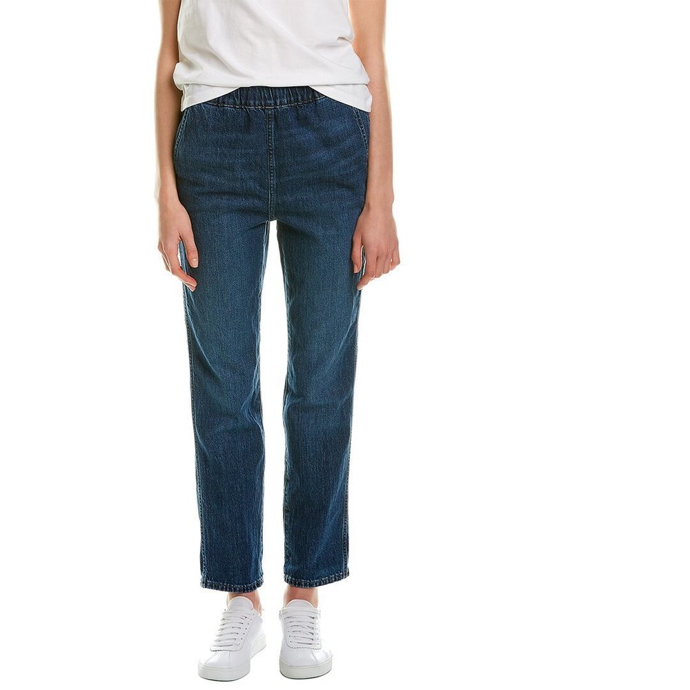 Madewell Pull-On Saull Wash Straight Leg Jean